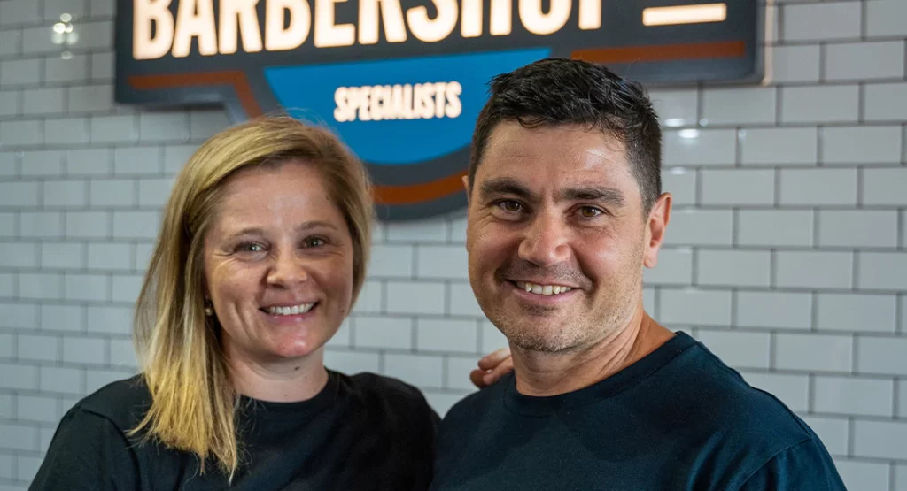 Multi Store BarberShopCo Franchisees – July & Luiz (Tauranga & Mt Maunganui)