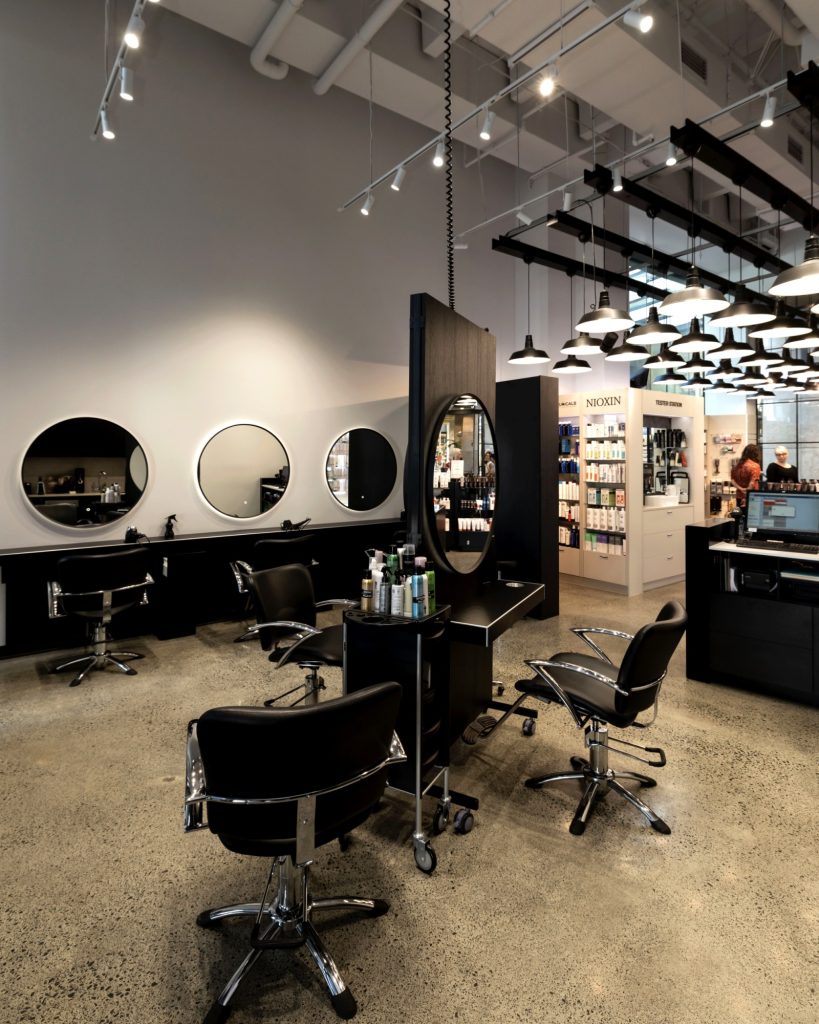 Rodney Wayne’s new Salon in Auckland’s Commercial Bay