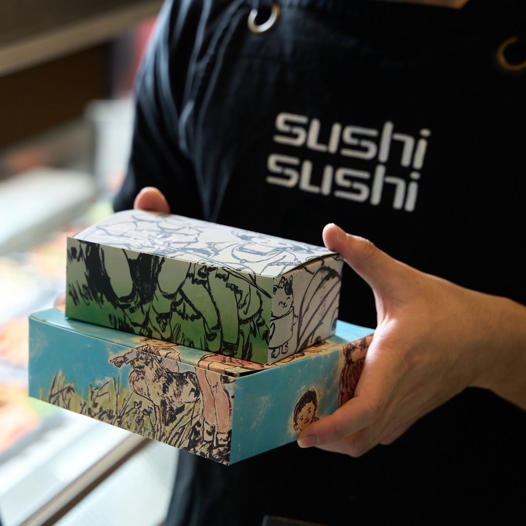 sushi box staff